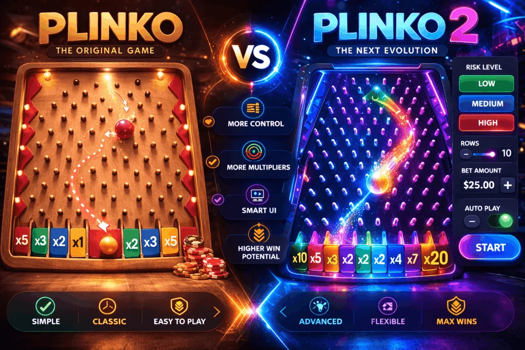 Plinko Original vs. Plinko 2